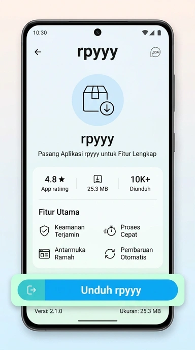 Tampilan halaman APK rpyyy
